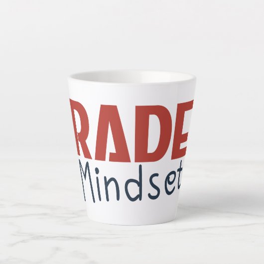 Trader Mindset – Discipline, Focus, Trading Psycho Latte Mok (Voorkant)