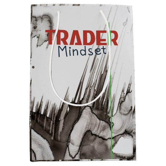 Trader Mindset – Discipline, Focus, Trading Psycho Medium Cadeauzakje (Voorkant)