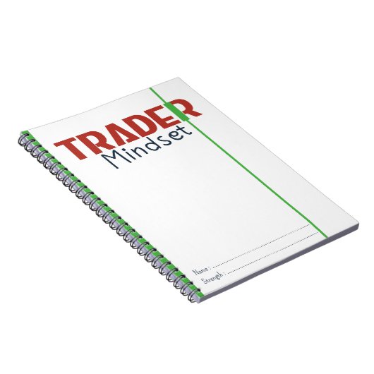 Trader Mindset – Discipline, Focus, Trading Psycho Notitieboek (Rechterzijde)