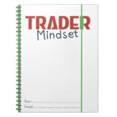 Trader Mindset – Discipline, Focus, Trading Psycho Notitieboek (Voorkant)