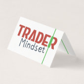 Trader Mindset – Discipline Focused Trading Kaart (Voorkant)