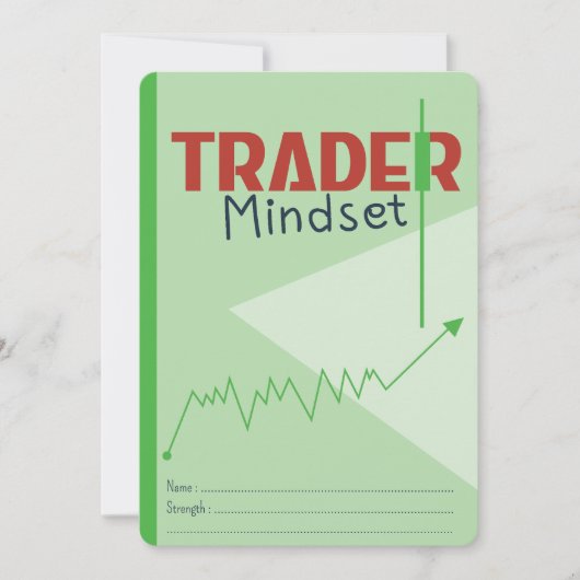 Trader Mindset – Discipline Focused Trading Kaart (Voorkant)