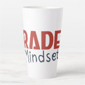 Trader Mindset – Discipline Focused Trading Latte Mok (Voorkant)