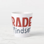 Trader Mindset – Discipline Focused Trading Latte Mok (Voorkant)