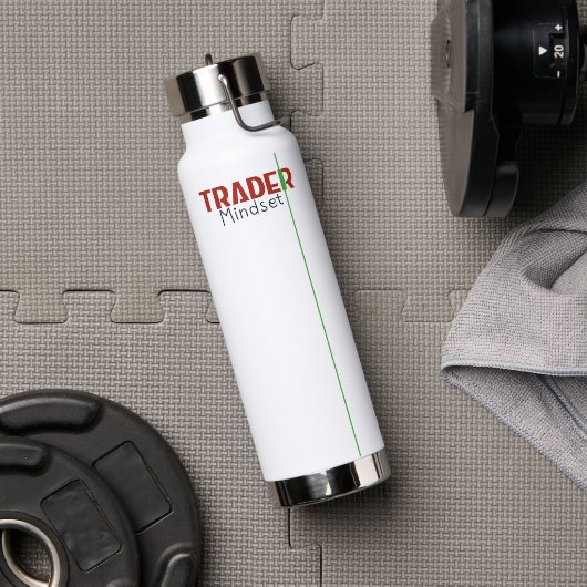 Trader Mindset – Discipline Focused Trading Waterfles (Gym (Gedraaid)  )