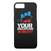 Trader motivation | Bull | Discipline Case-Mate iPhone Case (Achterkant)