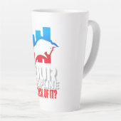 Trader motivation | Bull | Discipline Latte Mok (Rechterhoek)