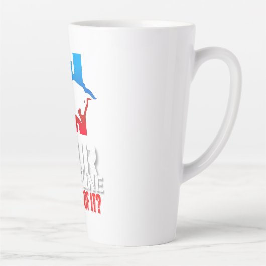 Trader motivation | Bull | Discipline Latte Mok (Rechts)