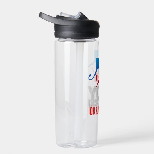 Trader motivation | Bull | Discipline Waterfles (Rechts)