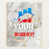 Trader motivation | Bull n Marble | Discipline Planner (Voorkant)