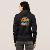 Trader ontwerp | Zomer | Grappig Hoodie (Achterkant volledig)