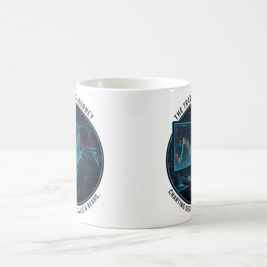 Trader’s Journey Candlestick Chart Finance Koffiemok (Center)