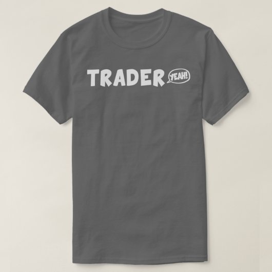 Trader White T-shirt (Design voorkant)