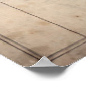 TRADERS MAP OHIO RIVER VALLEY 1753 POSTER (Hoek)