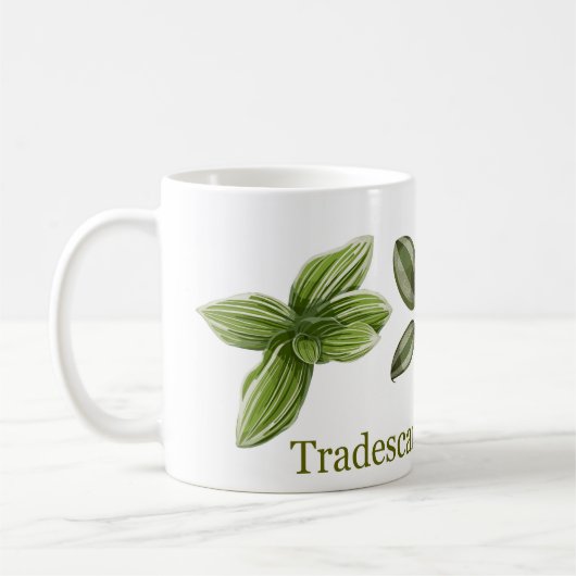 Tradescantia cup koffiemok (Links)