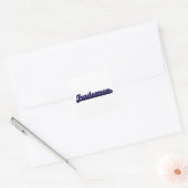 Tradesman Classic Job Design Vierkante Sticker (Envelop)