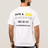 Tradesman Work Singlet T-shirt (Achterkant)