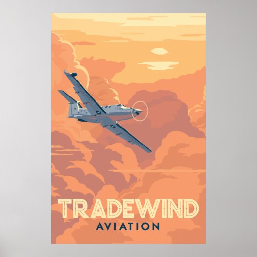 Tradewind Aviation Poster (Voorkant)