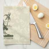 Tradewinds Hawaïaanse eiland keukenhanddoek (Quarter Fold)