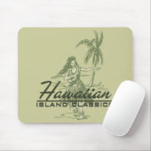 Tradewinds Hawaiian Island Hula Girl Bright Muismat (Met muis)