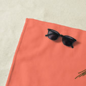 Tradewinds Hawaiian Island Hula Girl - Coral Strandlaken (In situ)