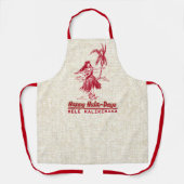 Tradewinds Holiday Hawaiian Hula Girl Apron Schort (Voorkant)