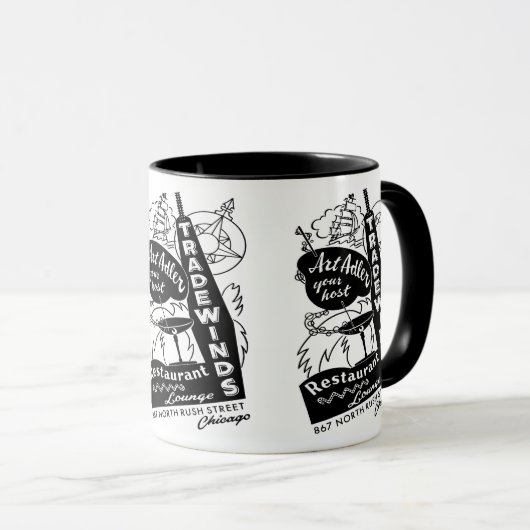 Tradewinds Restaurant and Lounge, Chicago, IL Mok (Voorkant rechts)