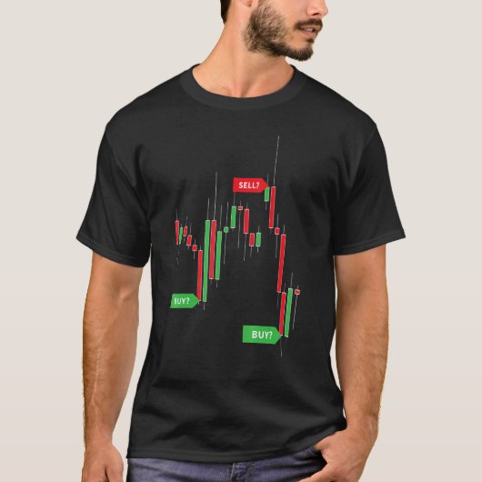 Trading Buy Low Sell High Stock Trading Crypto Tra T-shirt (Voorkant)