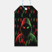 Trading Chart Pattern Streetwear Red Green Candle Cadeaulabel (Voorkant)
