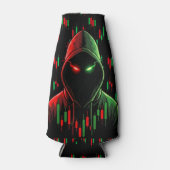 Trading Chart Pattern Streetwear Red Green Candle Flesjeskoeler (Voorkant)