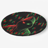 Trading Chart Pattern Streetwear Red Green Candle Papieren Bordje (Gekanteld)