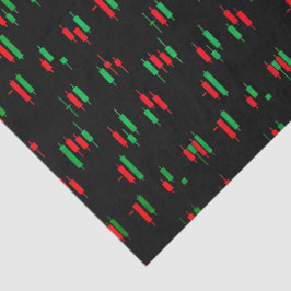 Trading Chart Pattern Streetwear Red Green Candle Tissuepapier