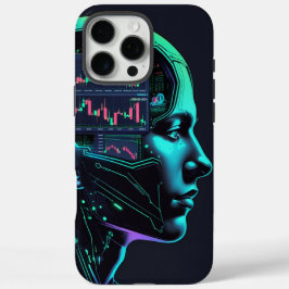 Trading Dashboard Clear iPhone 16 Pro Max Hoesje