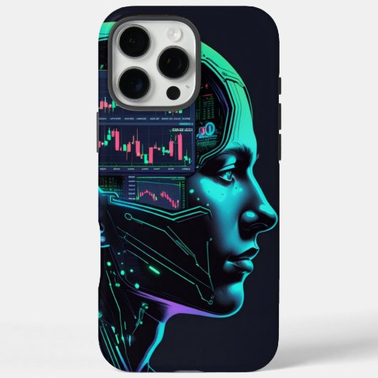 Trading Dashboard Clear iPhone 16 Pro Max Hoesje (Achterkant)