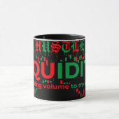 Trading Grafiekpatroon Streetwear Rood Groene Kaar Mok (Midden)