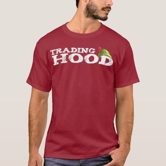 Trading Hood trading aandelen short game stonk T-shirt (Voorkant)
