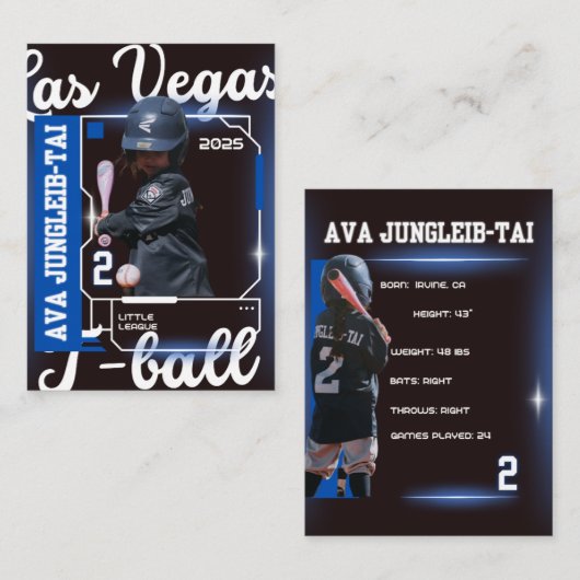 Trading Kaart Ava (Voorkant / Achterkant)