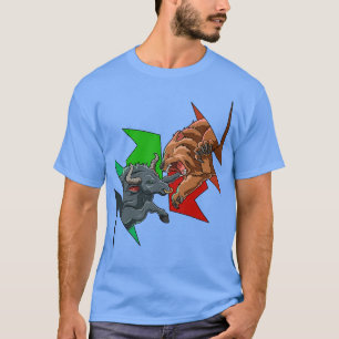 Trading Market Trend Bull Beer Forex Cryptocurrenc T-shirt
