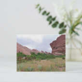 Trading Post Trail Rock Landmarks Briefkaart (Staand voorkant)