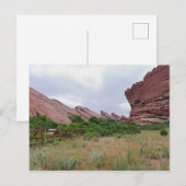 Trading Post Trail Rock Landmarks Briefkaart (Voorkant / Achterkant)