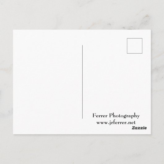 Trading Post Trail Rock Landmarks Briefkaart (Achterkant)