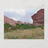 Trading Post Trail Rock Landmarks Briefkaart (Voorkant)