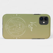 Tradische gradiënt van het modaal zodische horosco Case-Mate iPhone case (Achterkant (horizontaal))