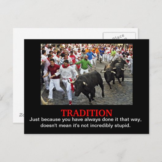 Traditie Briefkaart (Voorkant / Achterkant)