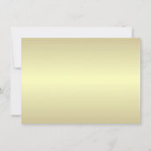 Traditie Classic Red Gold Chinese bruiloft Invite Kaart (Achterkant)