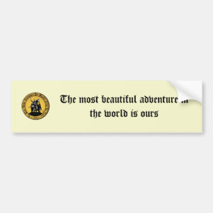 Traditie in actie - niet-officieel bumpersticker