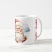 Traditie Klassiek Sinterklaas Illustratie Script Koffiemok (Voorkant rechts)