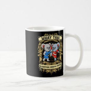 Traditie ontmoet kracht - Kickboksen en Muay Thai  Koffiemok