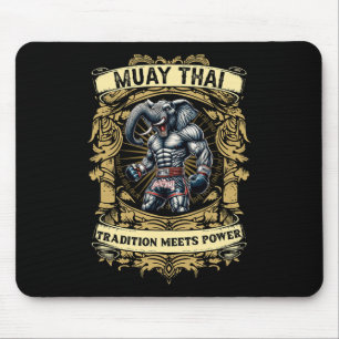 Traditie ontmoet kracht - Kickboksen en Muay Thai  Muismat