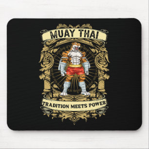 Traditie ontmoet Kracht - Kickboksen en Muay Thai  Muismat
